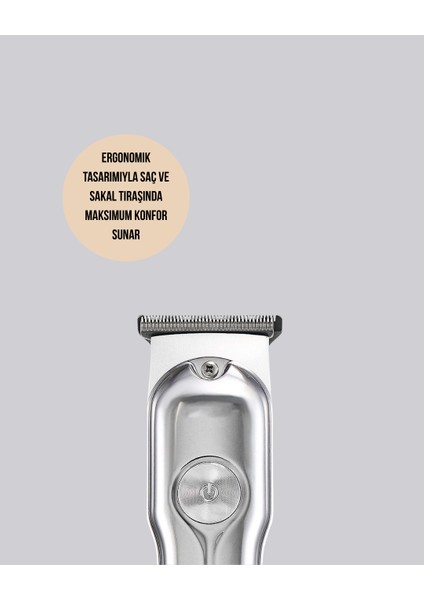 Metal Gövdeli Saç Sakal Kesme Makinesi – Hassas Kesim Için - TGR3022-3167 fiyatları