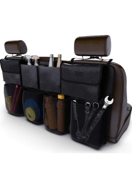 Araç Içi Organizer Çanta, 8 Cepli, Pratik ve Şık Eşya Düzenleyici