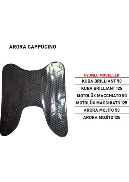 Arora Cappucino Mojito Küba Brilliant Uyumlu Paspas