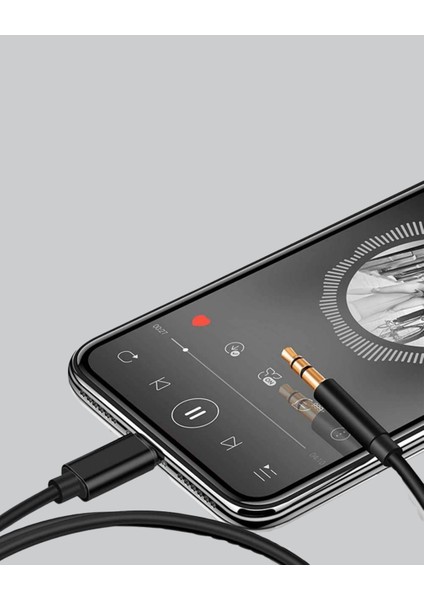 1 Metre Lightning To Aux Çevirici Kablo Stereo Ses Yüksek Kalite - TGR8809-8211 fiyatları