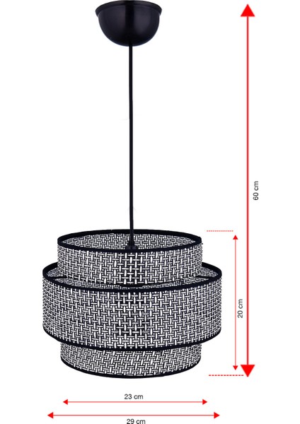 Doğal Hazeran Rattan 3 Katlı Avize, Çocuk ve Yatak Odası Için Şık Dekorasyon fiyatları