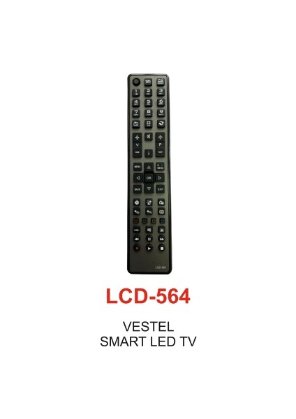 Vestel Smart 3D Tv Kumandası - LCD 564
