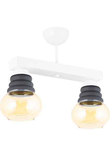 Modern Spor Tarzlı Cam Avize, Şık ve Zarif Aydınlatma Seçeneği