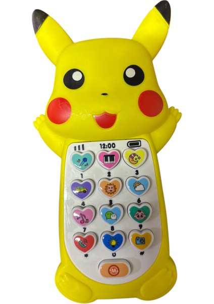 Sarı Kulaklı Mini Sevimi Eğitici Telefon