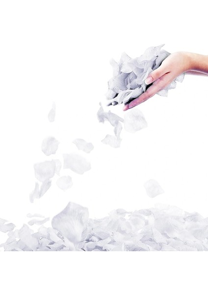 Beyaz Renk Gül Yaprağı - 10 Paket 1000 Adet fiyatları