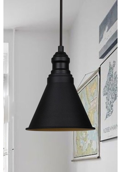 Siyah Metal Sarkıt Avize, Rustik Vintage Tarz, Modern Iç Mekan Aydınlatması fiyatları