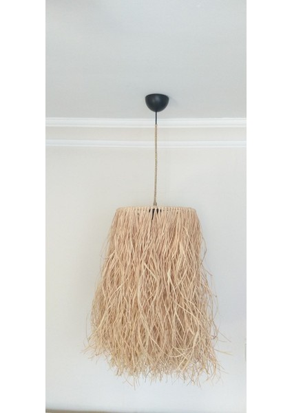 Şık ve Modern Rustik Avize ile Oturma Odanızı Aydınlatın