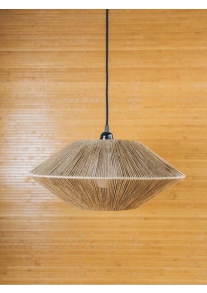 Rustik Ufo Avize, Hasır ve Jüt Iplikli, Bohem Tarz Aydınlatma fiyatları