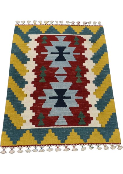 El Dokuma Pınarbaşı Kayseri Yün Kilim 0515 - Yeni - Çok Renkli fiyatları