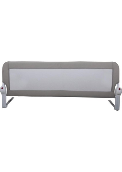 Bebek Güvenlik Yatak Bariyeri 120 Cm, Katlanabilir, Gri, Güvenle Kullanım
