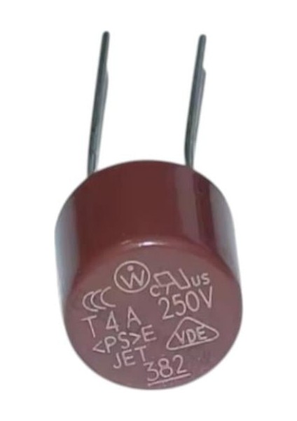 4A 250V Kondansatör Tip Sigorta