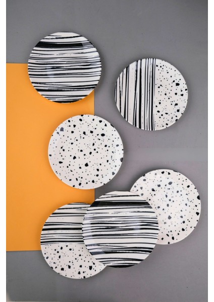 Porselen Sidereal Karma Pasta Tabağı Seti 19,50CM 6 Kişilik 6 Parça fiyatları
