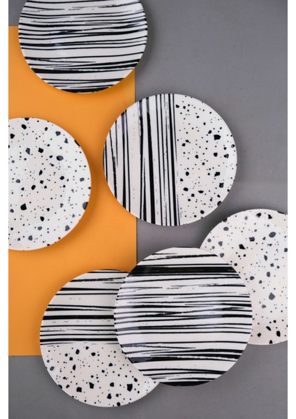 Porselen Sidereal Karma Pasta Tabağı Seti 19,50CM 6 Kişilik 6 Parça fırsatları