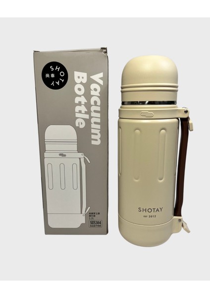 1.2l 304 Paslanmaz Çelik Termos – Çift Katman Vakum, 24S Isı Koruma, Omuz Askılı Outdoor fırsatları