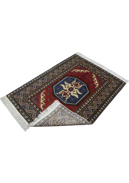 El Dokuması Kafkas Yün Halı 0559 - Yeni - Çok Renkli fırsatları