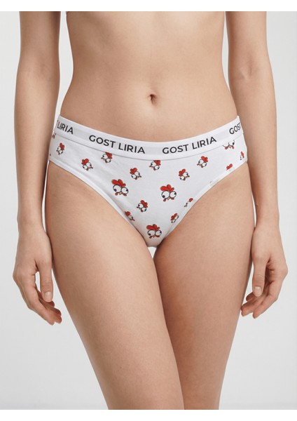 - Chicken Desenli Kadın Slip Külot modelleri
