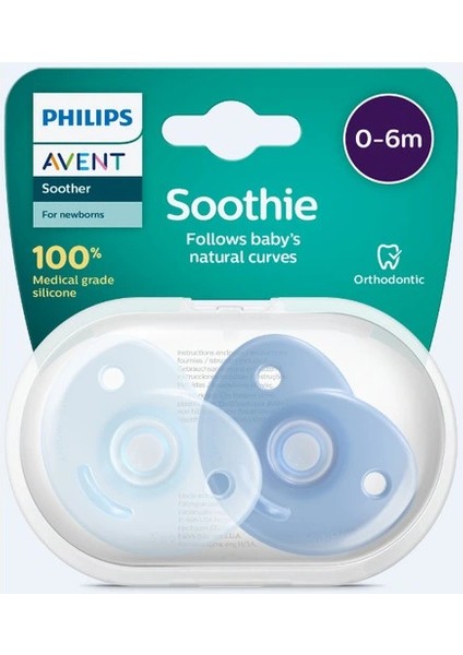 Soothie Emzik 0-6 Ay Erkek