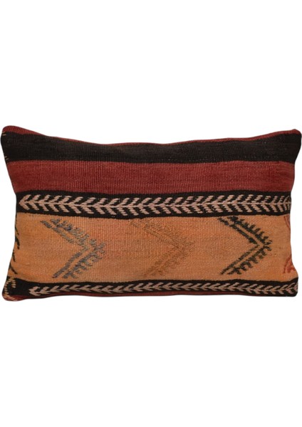 El Dokuma Dekoratif Lumbar Kilim Kırlent Yastık Kılıfı 1042 - Yeni - Çok Renkli modelleri