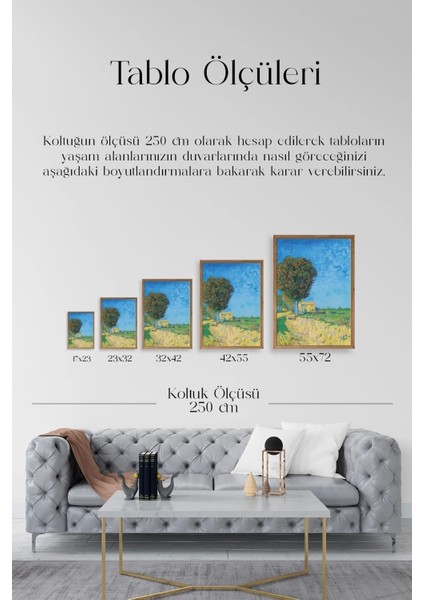 Lane Near Ahşap Çerçeveli Tablo indirimleri