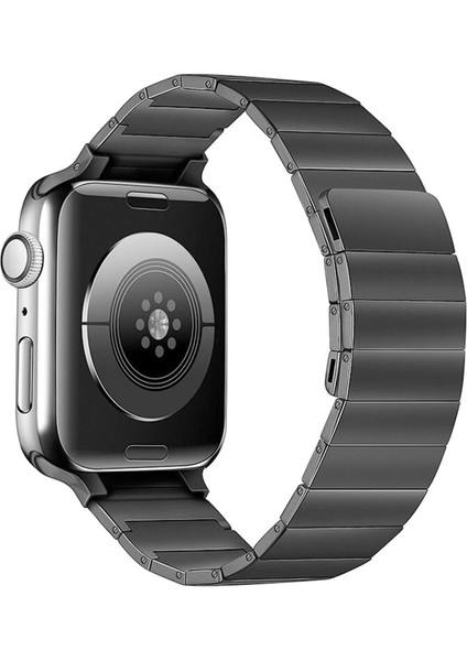 Apple Watch 38MM KR404 Huks Kordon - SIYAH-(5796) - EC001Z-573FN5