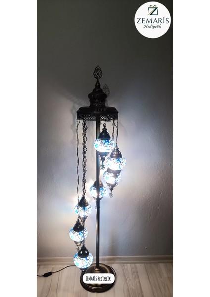 El Yapımı Otantik Mozaik Lambader 7'li fiyatları