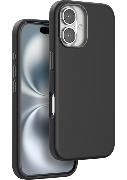 iPhone 16 Jinta Magsafe Kapak - SIYAH-(5796) - EC001Z-56YXD3