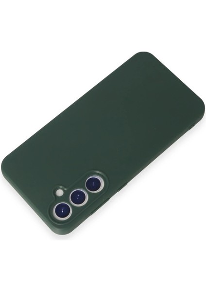 Samsung Galaxy A55 5g Kılıf First Silikon - Koyu YEŞIL-(5796) - EC001Z-56ZNC3 modelleri