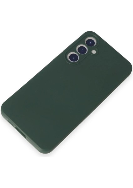 Samsung Galaxy A55 5g Kılıf First Silikon - Koyu YEŞIL-(5796) - EC001Z-56ZNC3 fırsatları