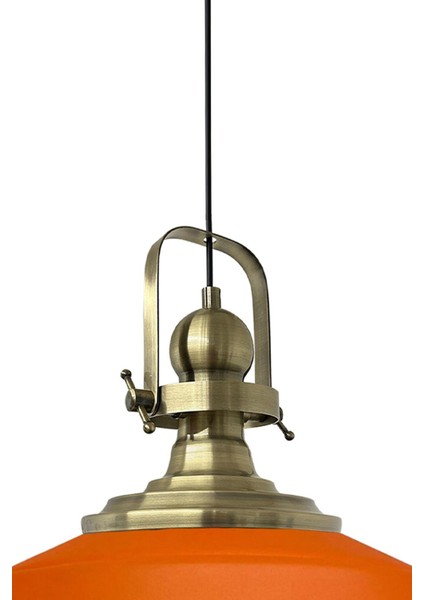 Turuncu Eskitme Tekli Sarkıt Avize, Restoran ve Cafe Şıklığı fiyatları