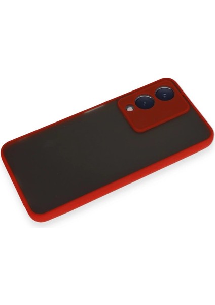 Vivo Y17S Kılıf Montreal Silikon Kapak - KIRMIZI-(5796) - EC001Z-56ZBA9 fırsatları
