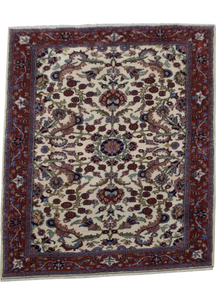 El Dokuma 5m2 Uşak Yün Halı 0525 - Yeni - Çok Renkli