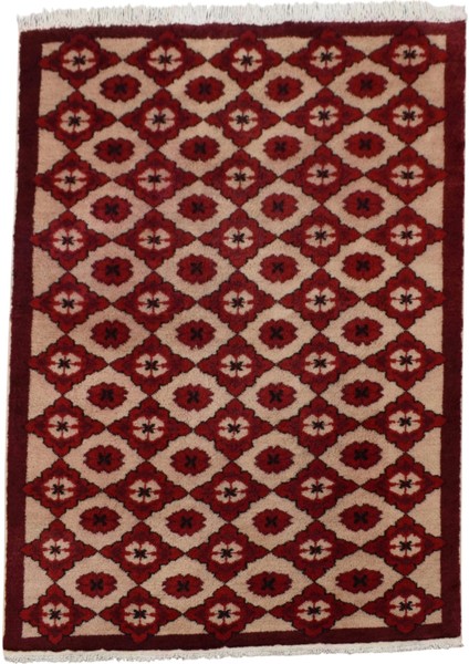 El Dokuma 3m2 Çiçekli Karacahisar Yün Halı 0586 - Yeni - Çok Renkli