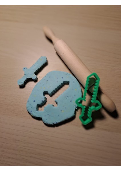 Minecraft Yılbaşı Temalı Kurabiye Kalıbı Seti