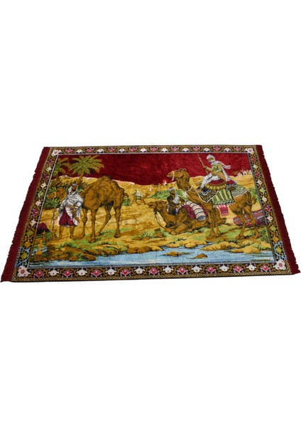 Sahra Tasvirli Deve Temalı Duvar Halısı 0802 - Yeni - Çok Renkli fiyatları