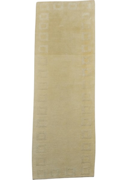 El Dokuma Ipekli Himalayalar Yün Yolluk Halı 0554 - Yeni - Çok Renkli