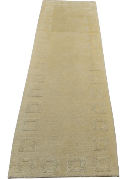 El Dokuma Ipekli Himalayalar Yün Yolluk Halı 0554 - Yeni - Çok Renkli fırsatları