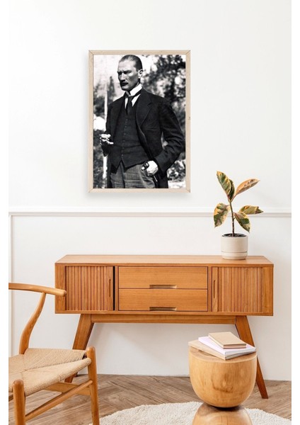 Atatürk Ahşap Çerçeveli Tablo modelleri