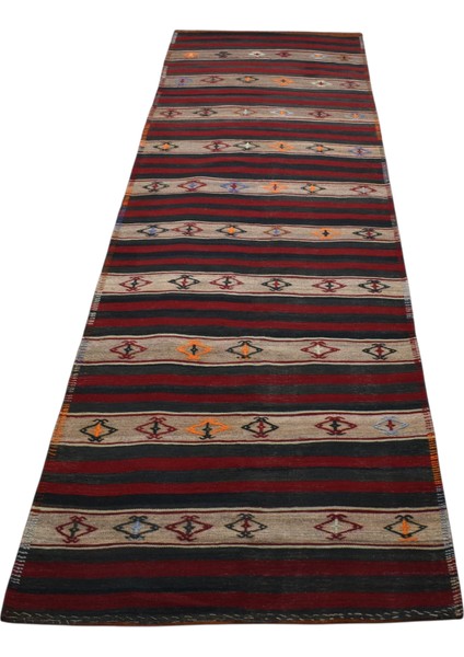 El Dokuması Malatya Yolluk Yün Kilim 0571 - Yeni - Çok Renkli fırsatları