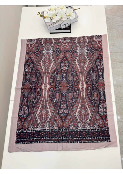 Etnik Desen Bambu Kraş Şal modelleri