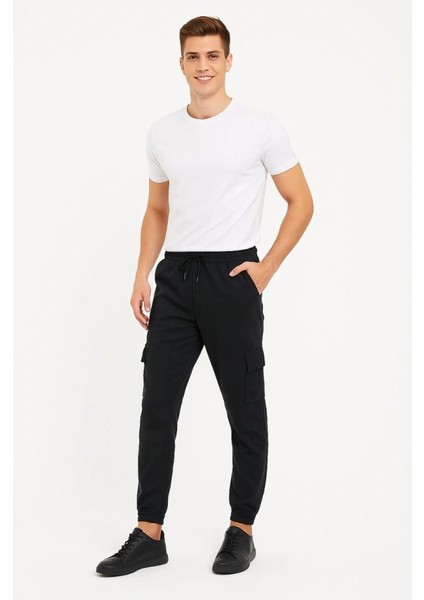 Mdb Erkek Iyah Jogger Eşofman Altı Rahat Kalıp, Kargo Cepli, Astikli Paça, Günlük Por Pantolon Iyah fırsatları