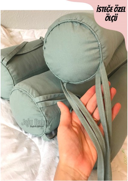 Yeşil 90X190 Montessori Yatak Bariyer Beşik Kenar Koruma Rulo fiyatları