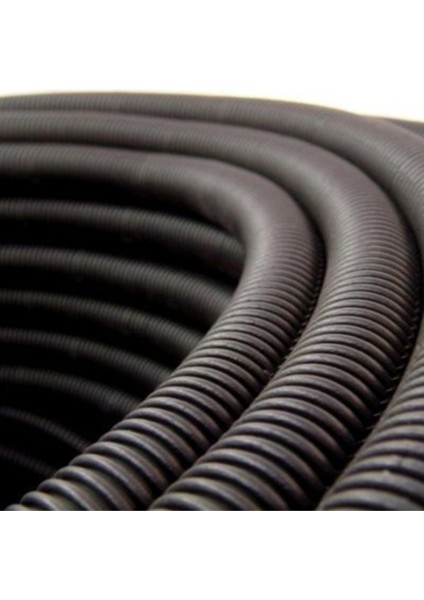 14 mm Siyah Plastik Spiral, Dayanıklı ve Esnek Çizim Malzemesi