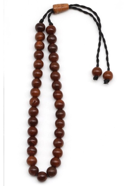 Iznik Kuka Ağacı Bileklik Tesbih 5 mm Yuvarlak Kesim