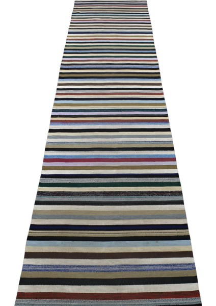 El Dokuma Bukleli Yörük Yolluk Kilim 0535 - Yeni - Çok Renkli modelleri