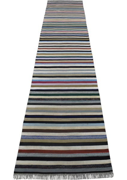 El Dokuma Bukleli Yörük Yolluk Kilim 0535 - Yeni - Çok Renkli fırsatları