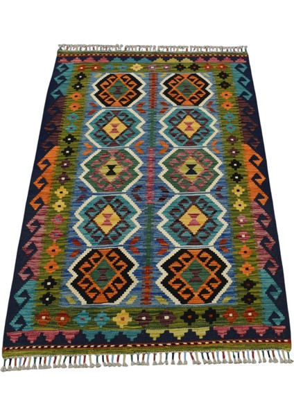 El Dokuma Cerit Yörükleri Iran Yün Kilim 0564 - Yeni - Çok Renkli fiyatları
