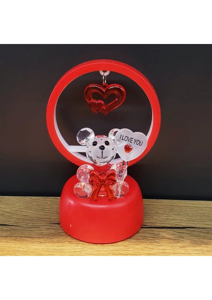 Işıklı Kırmızı I Love You Ayıcık fiyatları