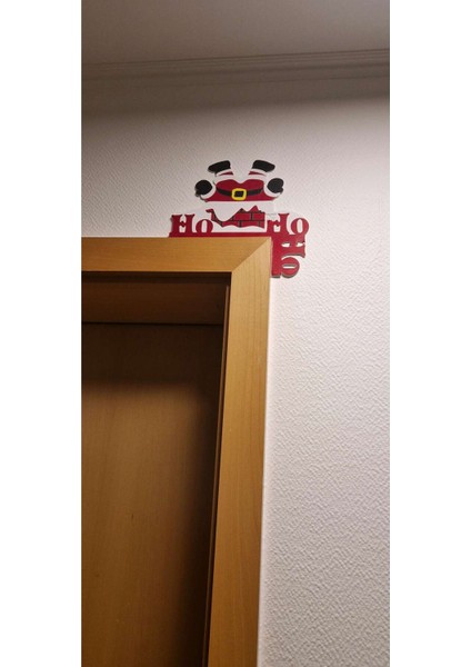 Noel Baba ve Ho Ho Ho Kapı Çerçeve Dekoru fiyatları