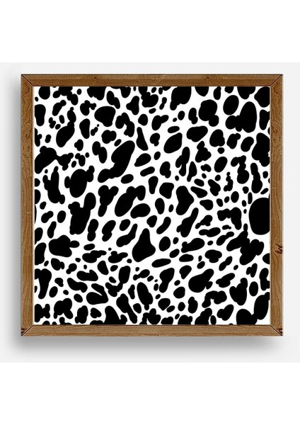 Desen Ahşap Çerçeveli Tablo