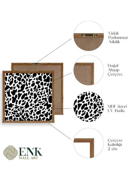 Desen Ahşap Çerçeveli Tablo fırsatları